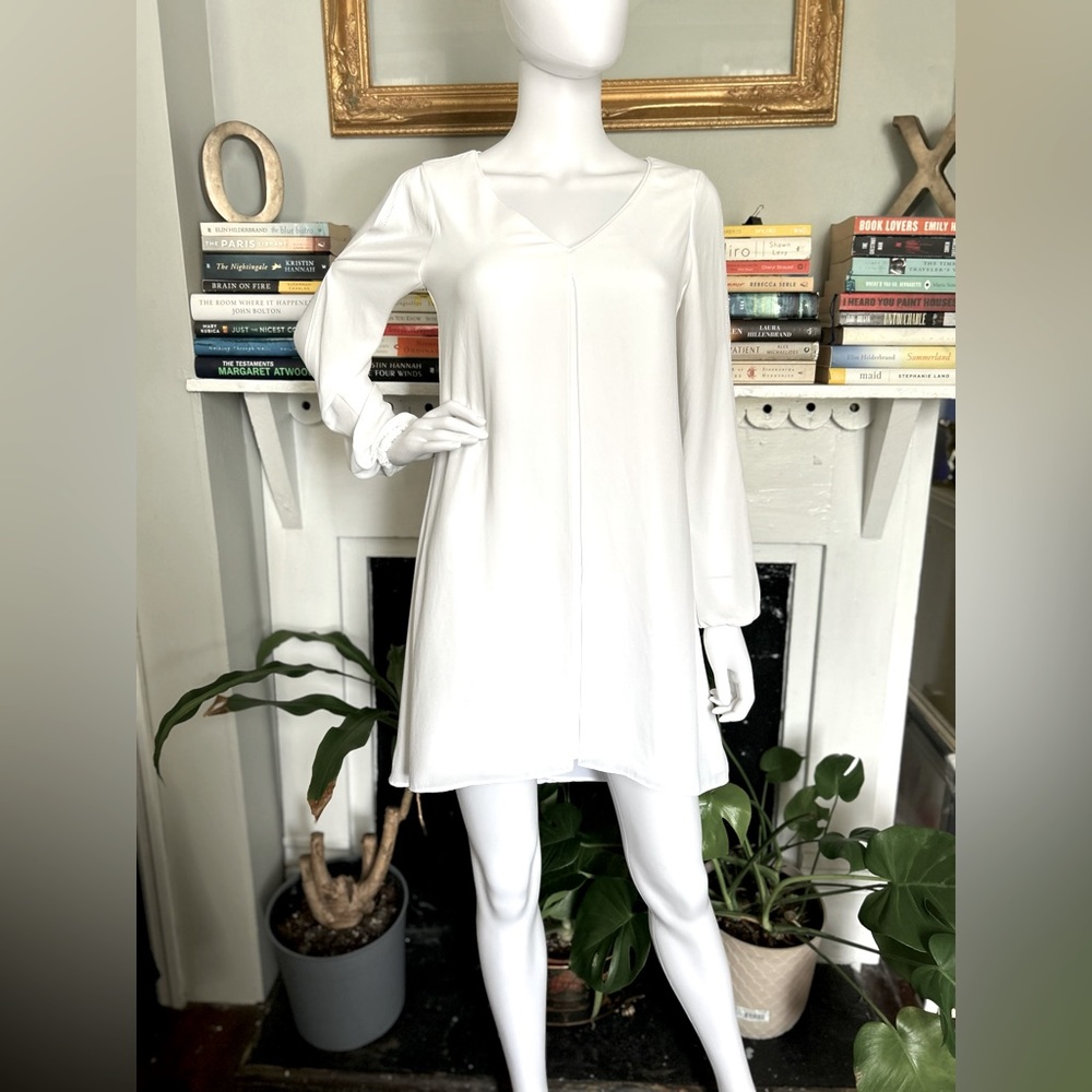 Silk Split Sleeve Dress